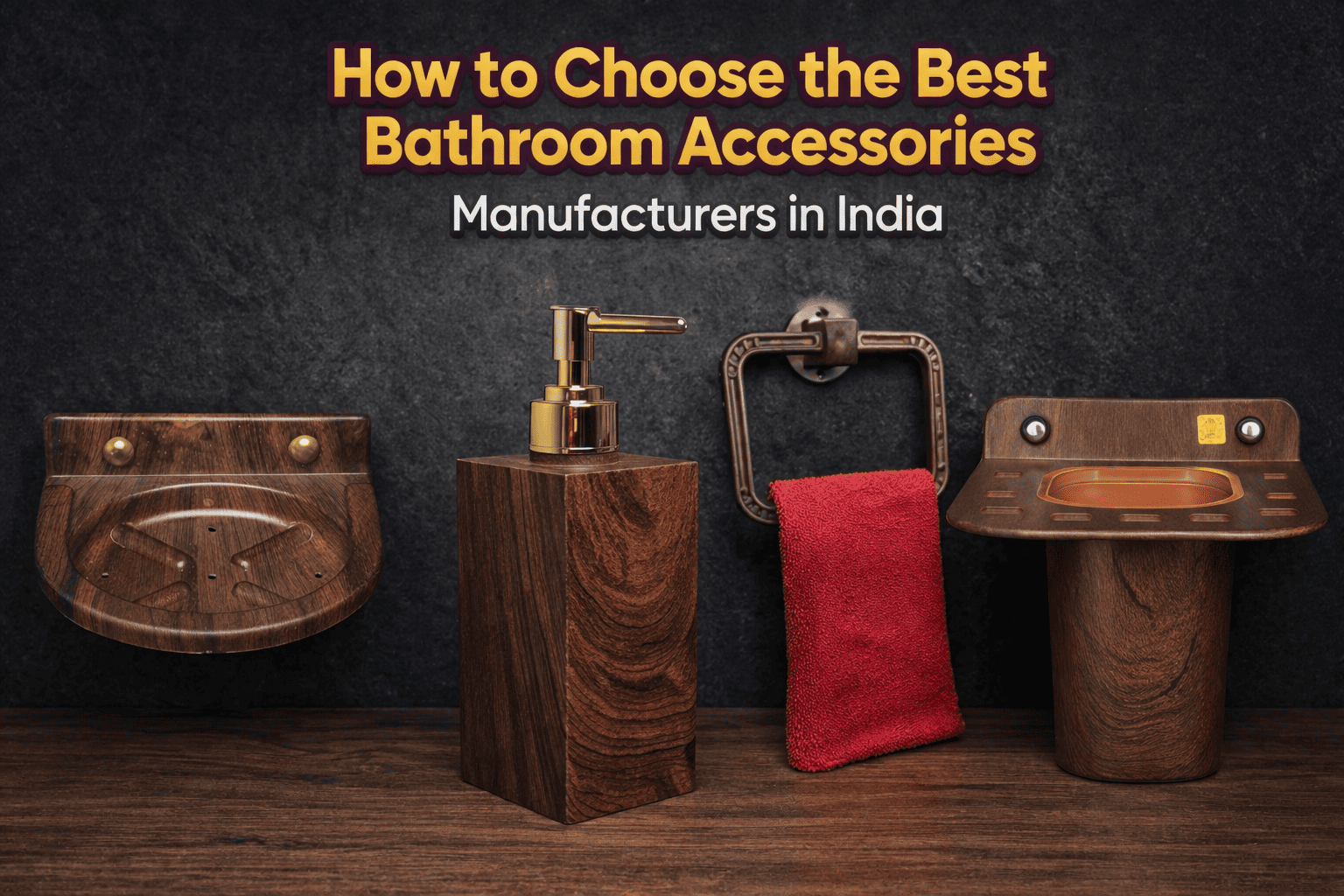 Durable Bathroom Accessories 
