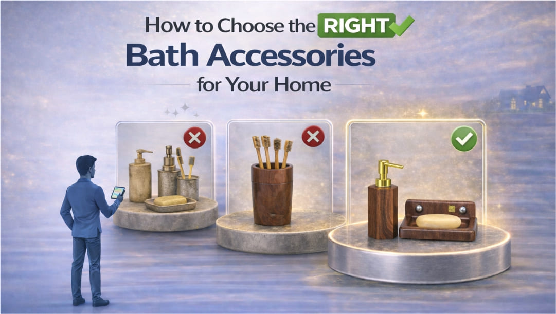 How to choose the right bath accessories for your home from trusted bath accessories manufacturers in India