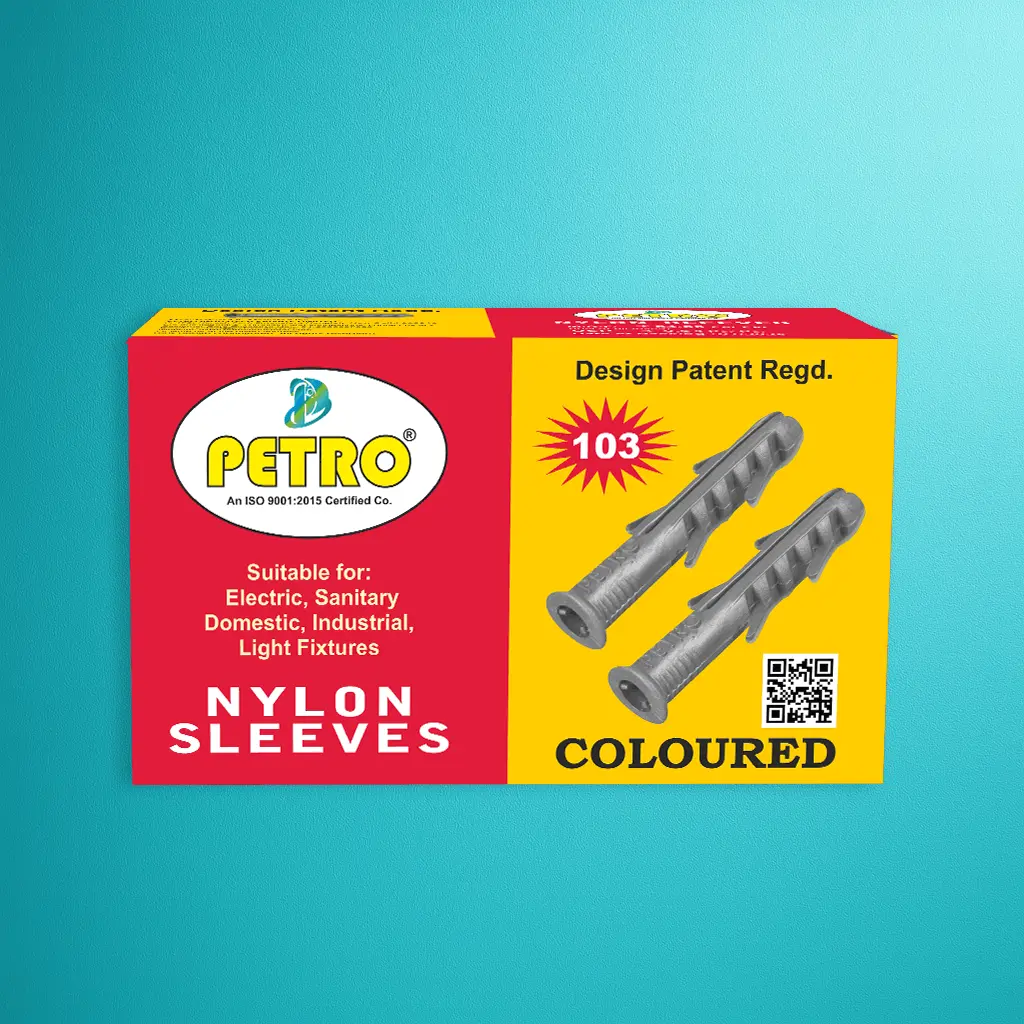 35 mm Coloured Nylon Plug