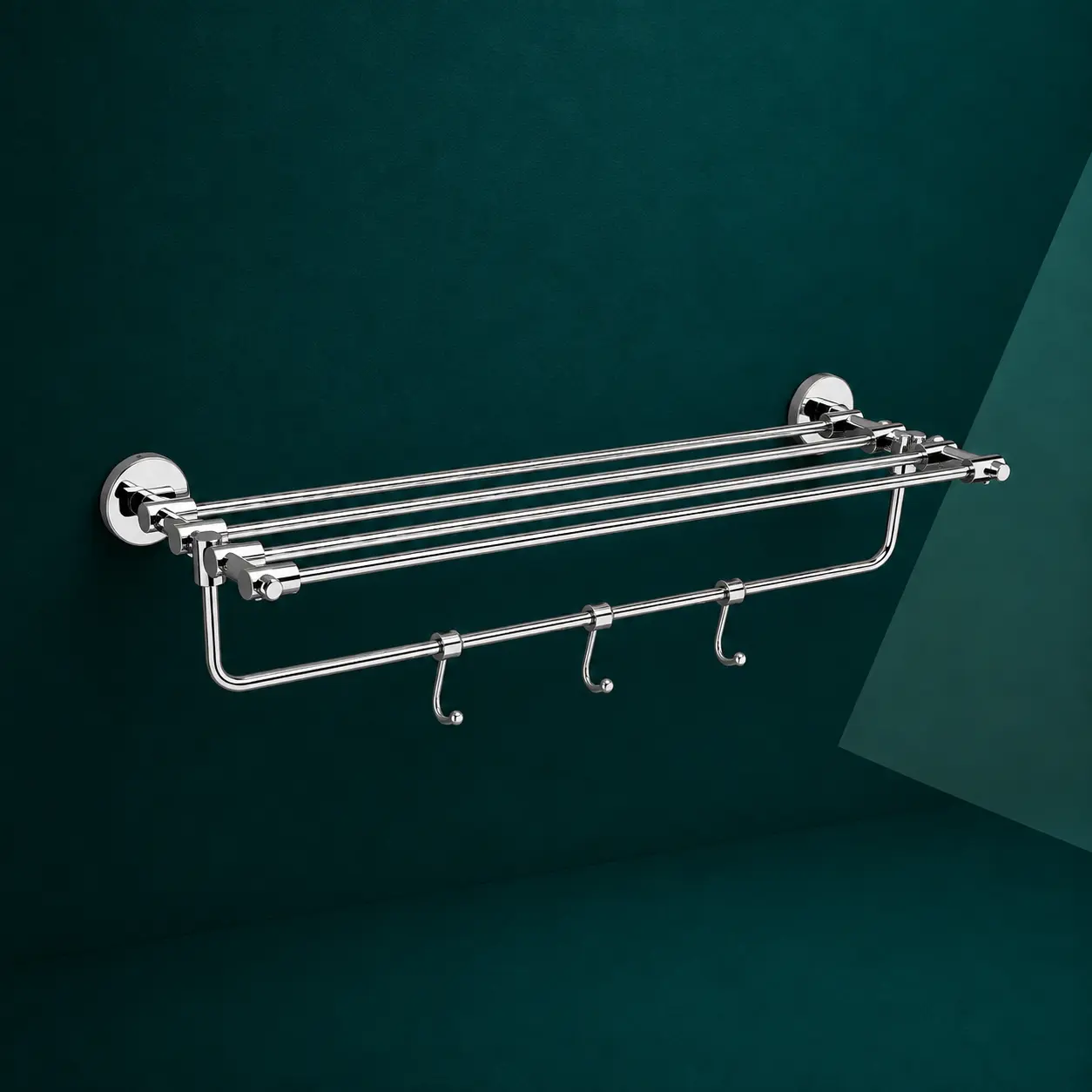 SS Towel Rack with Hook (24") SS-1266