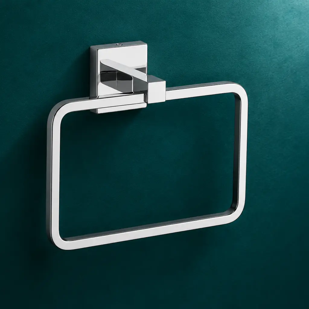 SS Towel Ring Rectangle SS-1281