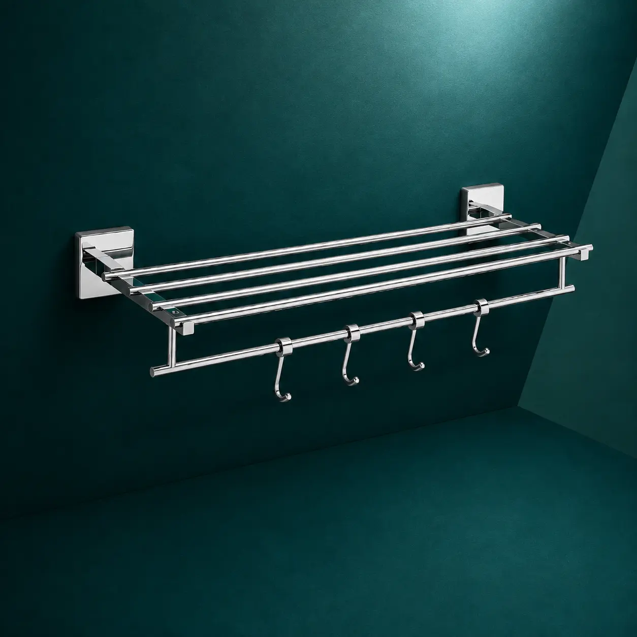 SS Towel Rack with Hook (24") SS-1292