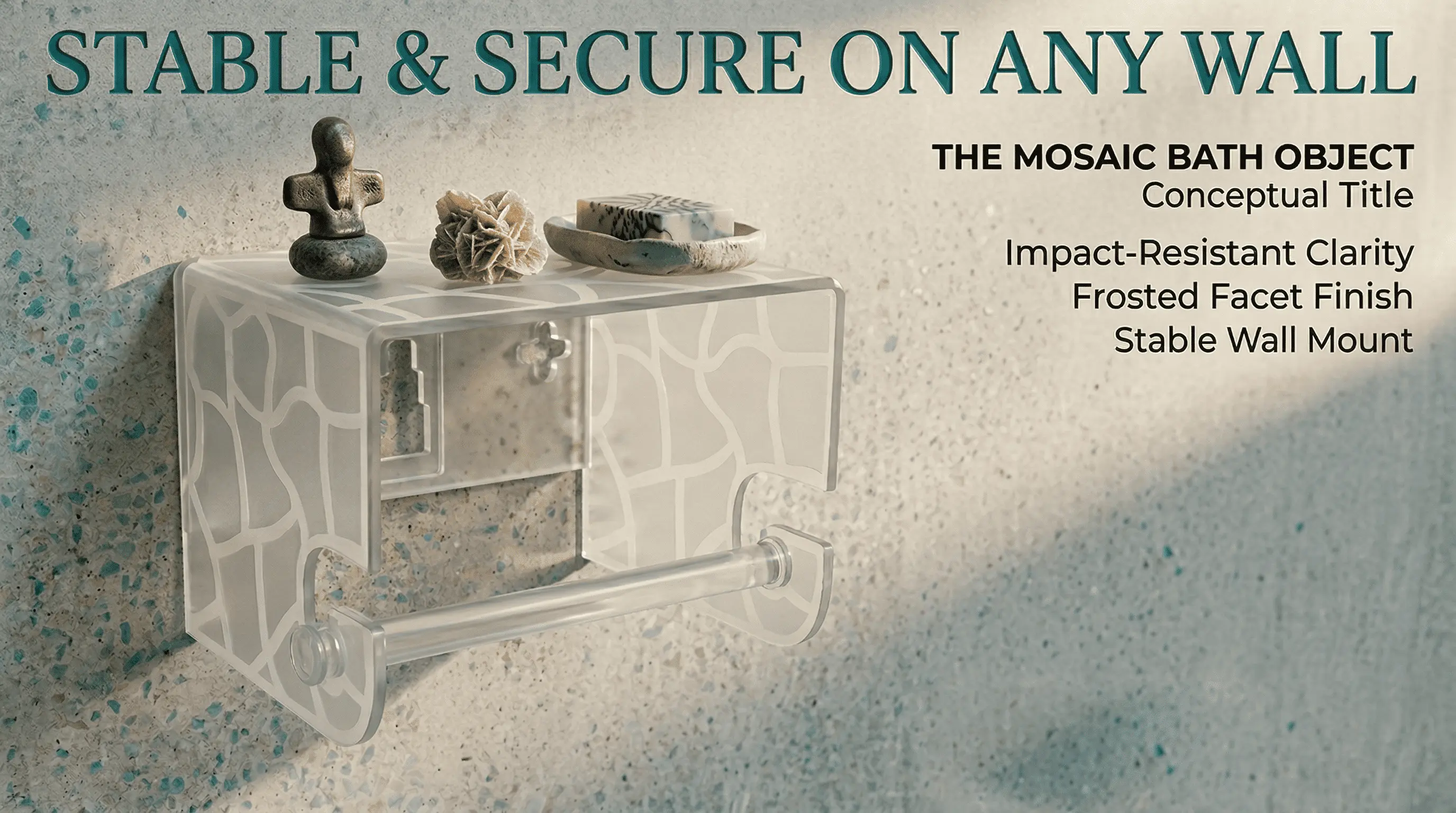 Premium bathroom product detail